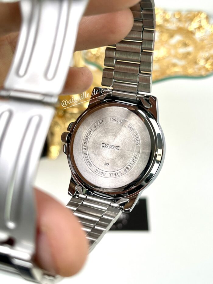 Casio Homme MTP-VD01D-3E1 Acier Inoxydable Cadran Vert Menthe MTP-VD01D-3E1 https://aiguilledeluxe.com original Algerie DZ