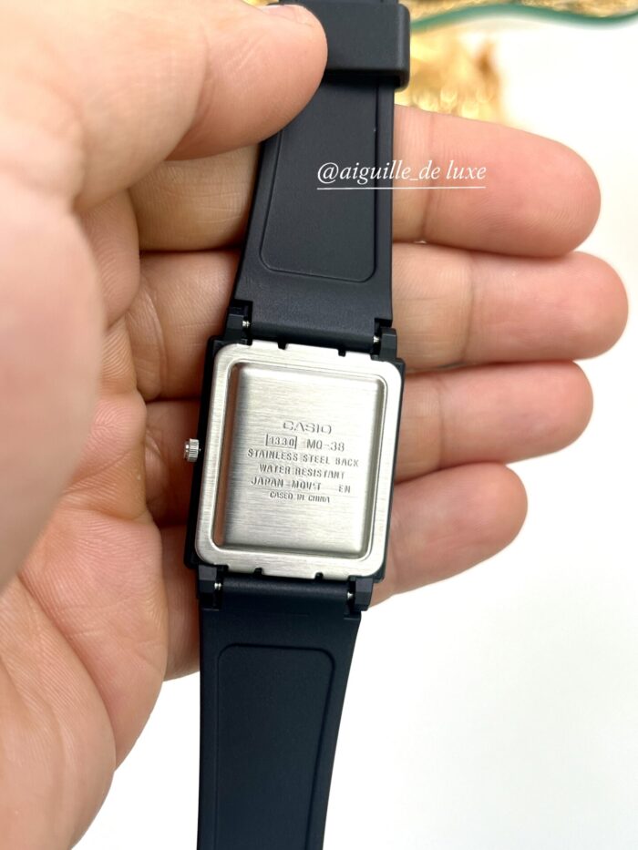 Casio Unisexe MQ-38-2A Montre Simplicité Cadran Rectangulaire Noir MQ-38-1A https://aiguilledeluxe.com original Algerie DZ