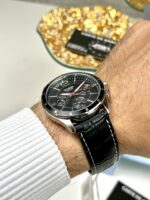 Casio Homme MTP‑1374L‑1A Chrono Classique Cuir Noir Jour/Date MTP-1374L-1A https://aiguilledeluxe.com original Algerie DZ