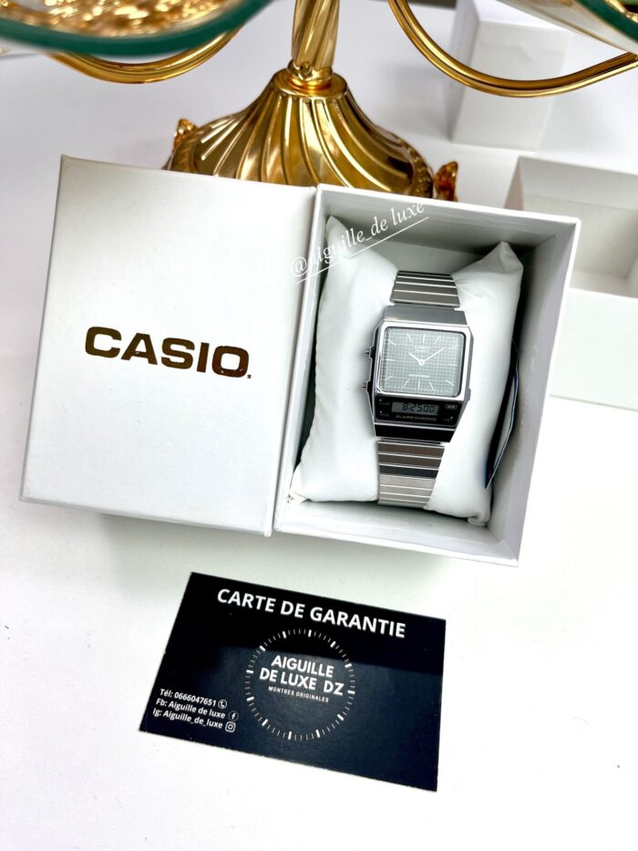 Casio Unisexe AQ‑800E‑1A Montre Vintage Analog-Digital Rétro Cadran Noir AQ‑800E‑1A https://aiguilledeluxe.com original Algerie DZ