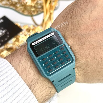 Casio Unisexe CA‑53WB‑3B Montre Digitale Calculatrice Rétro Cadran Vert Sombre (Copie) CA‑53WB‑3B-1 https://aiguilledeluxe.com original Algerie DZ