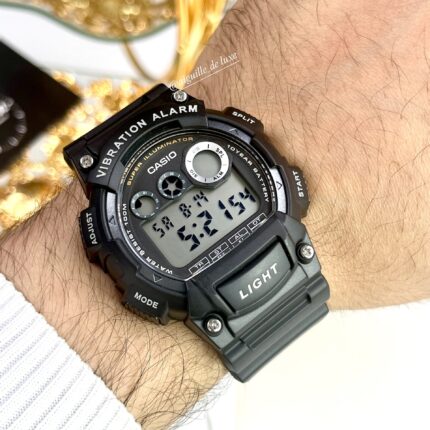 Casio Unisexe W735H‑1A Digitale Robuste Alarme Vibrante Éclairage LED W735H‑1A https://aiguilledeluxe.com original Algerie DZ