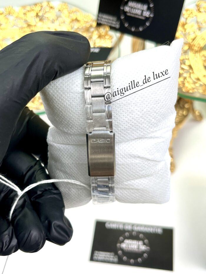 Casio Femme LTP-V005D-4B2 Élégance Acier Rose, Silhouette Slim LTP-V005D-4A2 https://aiguilledeluxe.com original Algerie DZ