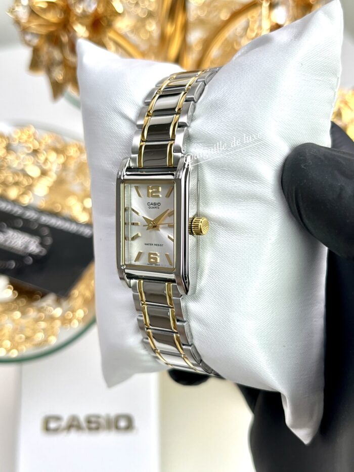 Casio Femme LTP‑1235SG‑7A Montre Élégante Bicolore Chic et Raffinée LTP-1235SG-7A https://aiguilledeluxe.com original Algerie DZ
