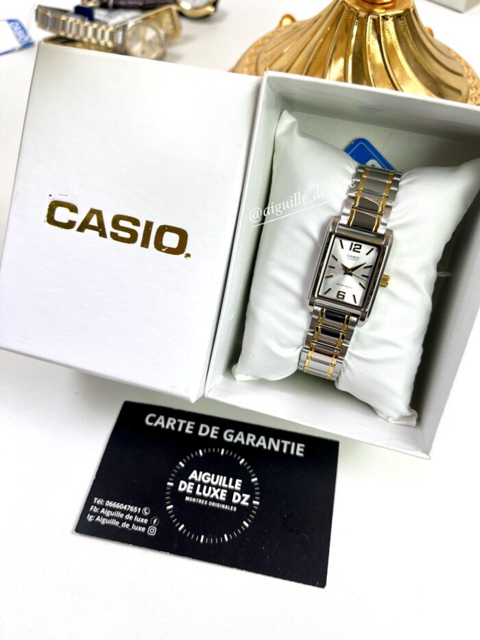 Casio Femme LTP‑1235SG‑7A Montre Élégante Bicolore Chic et Raffinée LTP-1235SG-7A https://aiguilledeluxe.com original Algerie DZ