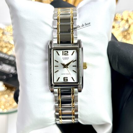 Casio Femme LTP‑1235SG‑7A Montre Élégante Bicolore Chic et Raffinée LTP-1235SG-7A https://aiguilledeluxe.com original Algerie DZ