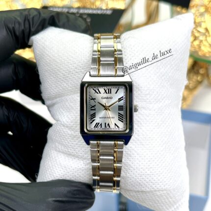 Casio Femme LTP-V007SG-9B Élégance Bicolore Acier Slim LTP-V007SG-9B https://aiguilledeluxe.com original Algerie DZ