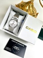 Casio Homme MTP‑B145D‑7B Montre Vintage Acier Cadran Blanc Minimaliste MTP-B145D-7B https://aiguilledeluxe.com original Algerie DZ
