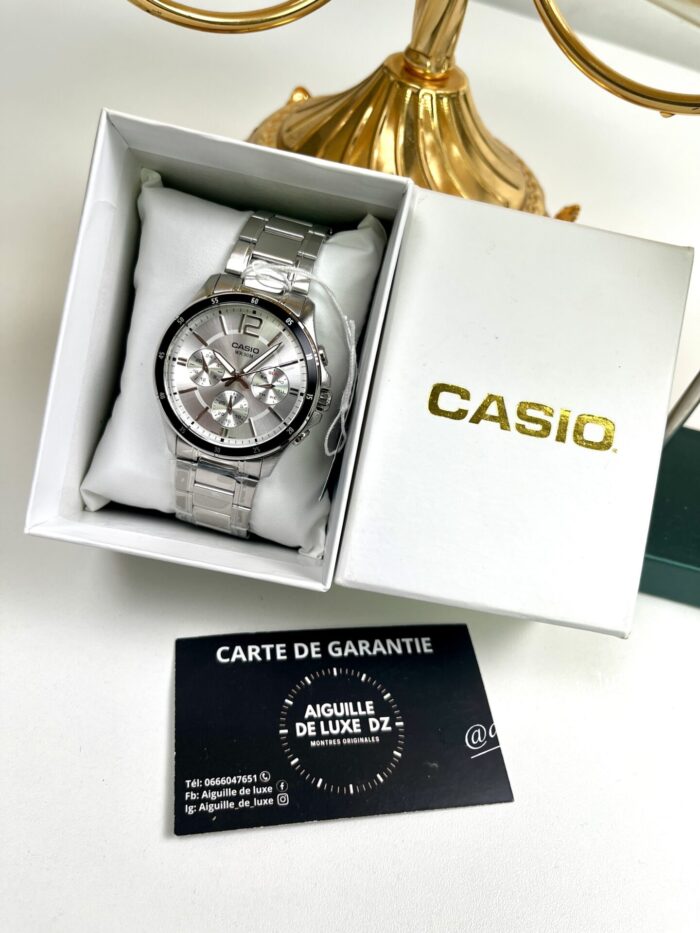 Casio Homme MTP‑1374D‑7A Montre Sportive Acier avec Affichage Jour/Date MTP-1374D-7A https://aiguilledeluxe.com original Algerie DZ