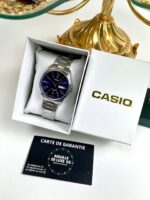 Casio Homme MTP‑B180D‑2A Montre Métal Bleu Élégante Solidité 50 m MTP-B180D-2A https://aiguilledeluxe.com original Algerie DZ