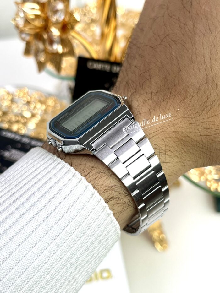 Casio Unisexe A158WEA-1 Montre Vintage Élégante et Durable A158WEA-1 https://aiguilledeluxe.com original Algerie DZ