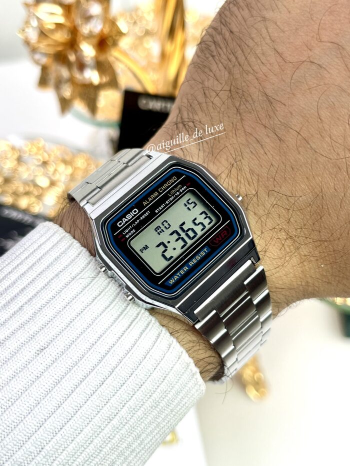 Casio Unisexe A158WEA-1 Montre Vintage Élégante et Durable A158WEA-1 https://aiguilledeluxe.com original Algerie DZ