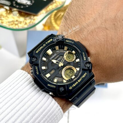 Casio Homme AEQ-120W-9A Montre Sportive Multifonction et Élégante (Copie) AEQ-120W-9A-1 https://aiguilledeluxe.com original Algerie DZ
