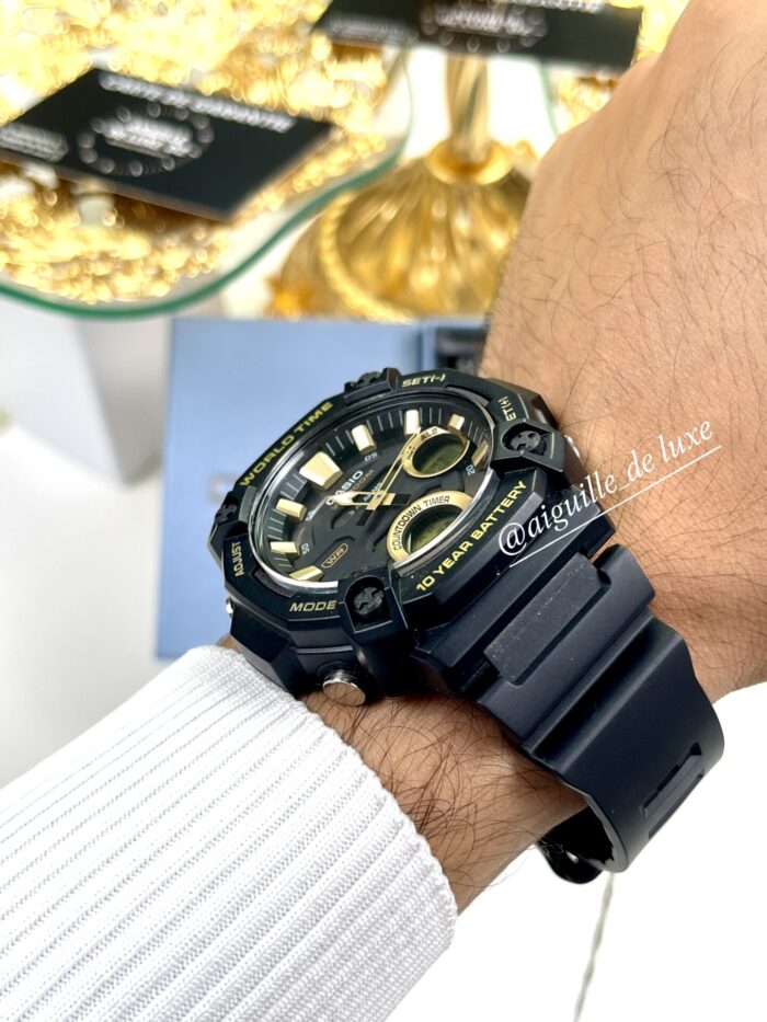 Casio Homme AEQ-120W-7A Montre Sportive Polyvalente et Moderne AEQ-120W-7A https://aiguilledeluxe.com original Algerie DZ