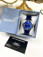 Casio Homme MTP-V004L-2B Classique Élégante Moderne Cadran rond bleu MTP-V004L-2B https://aiguilledeluxe.com original Algerie DZ