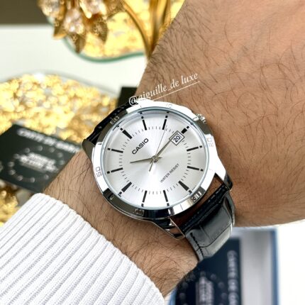 Casio Homme MTP-V004L-7A Classique Élégante Moderne Cadran rond argenté MTP-V004L-7A https://aiguilledeluxe.com original Algerie DZ