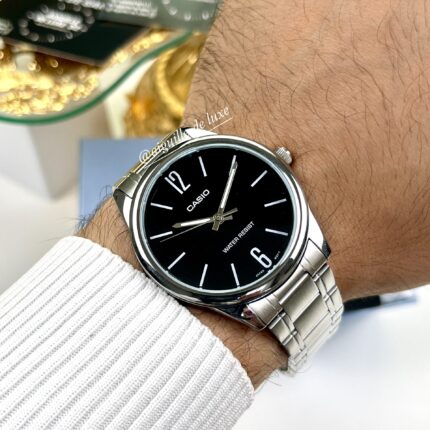 Casio Homme MTP-V005D-1B Classique Élégante Raffinée Cadran rond noir MTP-V005D-1B https://aiguilledeluxe.com original Algerie DZ