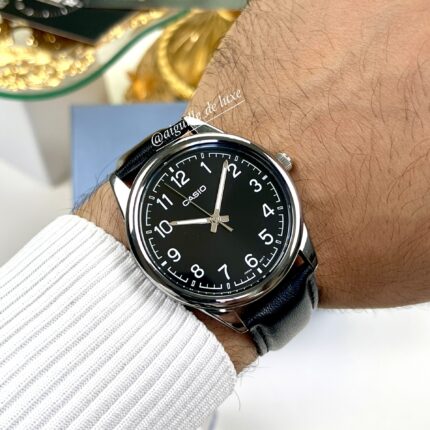 Casio Homme MTP-V005L-1B4 Classique Élégante Durable Cadran rond noir MTP-V005L-1B4 https://aiguilledeluxe.com original Algerie DZ