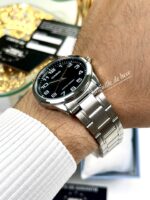 Casio Homme MTP-V001D-1B Classique Élégante Durable Cadran rond noir MTP-V00D-1B https://aiguilledeluxe.com original Algerie DZ