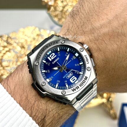 Casio Homme MWA-100HD-2A Montre Métal Robuste et Élégante MWA-100HD-2A https://aiguilledeluxe.com original Algerie DZ