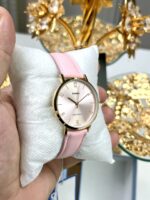 Casio Femme LTP-VT01GL-4B Élégante Boitier Doré Cadran Rose Bracelet Cuir Rose LTP-VT01GL-4B https://aiguilledeluxe.com original Algerie DZ