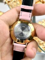Casio Femme LTP-VT01GL-4B Élégante Boitier Doré Cadran Rose Bracelet Cuir Rose LTP-VT01GL-4B https://aiguilledeluxe.com original Algerie DZ