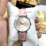 Casio Femme LTP-VT01L-4B Montre Élégante Cuir Ros Acier Inoxydable LTP-VT01L-4B https://aiguilledeluxe.com original Algerie DZ