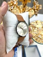 Casio Femme LTP-VT01L-5B Montre Élégante Cuir Marron Cadran Beige LTP-VT01L-5B https://aiguilledeluxe.com original Algerie DZ