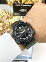 Casio Homme AEQ-110W-3A Montre Analogique-Digitale Sportive Batterie 10 Ans AEQ-110W-3A https://aiguilledeluxe.com original Algerie DZ