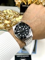 Casio Homme MTD-135D-1A Montre Élégante en Acier Inoxydable et Cadran Noir MTD-135D-1A https://aiguilledeluxe.com original Algerie DZ