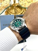 Casio Homme MTD-140-3A Montre Élégante Robuste Stylée Cadran Vert Profond MTD-140-3A https://aiguilledeluxe.com original Algerie DZ