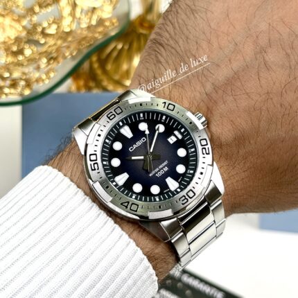 Casio Homme MTD-140D-1A Classique Sportive Acier Inoxydable (Copie) MTD-140D-1A-1 https://aiguilledeluxe.com original Algerie DZ