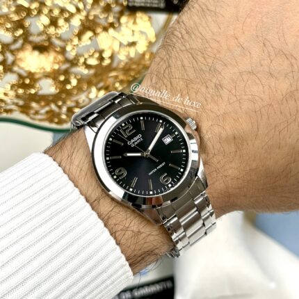 Casio Homme MTP-1215A-1A Montre Classique Élégante en Acier Inoxydable MTP-1215A-1A https://aiguilledeluxe.com original Algerie DZ