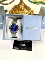 Casio Homme MTP-1215A-2A Élégante Montre Acier Cadran Bleu Profond MTP-1215A-2A https://aiguilledeluxe.com original Algerie DZ