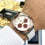 Casio Homme MTP-1374D-5A2 Élégante Sportive Cadran Doré Touche Rouge Distinctif MTP-1374D-5A2 https://aiguilledeluxe.com original Algerie DZ