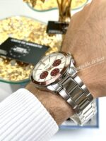 Casio Homme MTP-1374D-5A2 Élégante Sportive Cadran Doré Touche Rouge Distinctif MTP-1374D-5A2 https://aiguilledeluxe.com original Algerie DZ