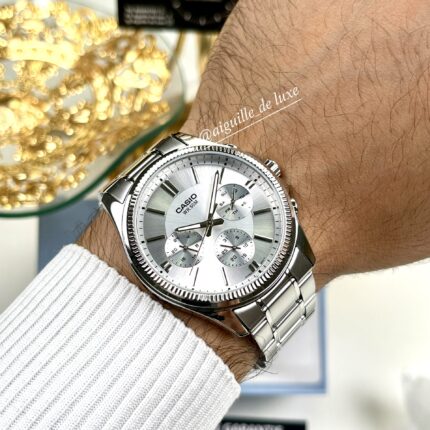 Casio Homme MTP-1375D-7A Chronographe Élégante Contemporaine MTP-1375D-7A https://aiguilledeluxe.com original Algerie DZ