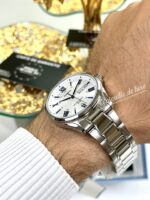 Casio Homme MTP-1384D-7A2 Montre Élégante Moderne Cadran Blanc Accents Bleus MTP-1384D-7A2 https://aiguilledeluxe.com original Algerie DZ