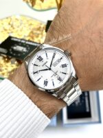 Casio Homme MTP-1384D-7A2 Montre Élégante Moderne Cadran Blanc Accents Bleus MTP-1384D-7A2 https://aiguilledeluxe.com original Algerie DZ