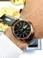 Casio Homme MTP-1384L-1A Montre Élégante Cadran Noir Contrasté MTP-1384L-1A https://aiguilledeluxe.com original Algerie DZ