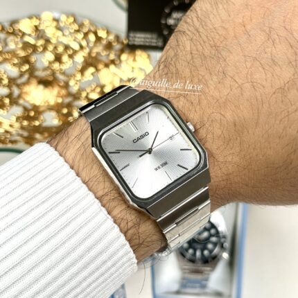 Casio Homme MTP-B185D-7A Montre Classique Élégante en Acier Inoxydable MTP-B185D-7A https://aiguilledeluxe.com original Algerie DZ