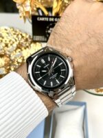 Casio Homme MTP-RS100D-1A Montre Analogique Solaire Élégante en Acier Inoxydable MTP-RS100D-1A https://aiguilledeluxe.com original Algerie DZ