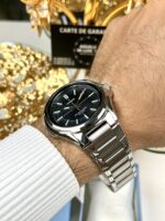 Casio Homme MTP-RS100D-1A Montre Analogique Solaire Élégante en Acier Inoxydable MTP-RS100D-1A https://aiguilledeluxe.com original Algerie DZ