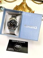 Casio Homme MTP-V004D-1B2 Montre Élégante Cadran Noir Acier Brillant MTP-V004D-1B2 https://aiguilledeluxe.com original Algerie DZ