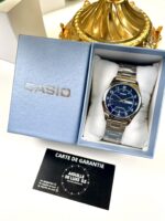 Casio Homme MTP-V006D-2B Élégante Sobre Classique Cadran rond bleu MTP-V006D-2B https://aiguilledeluxe.com original Algerie DZ