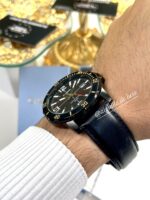 Casio Homme MTP-VD01BL-5B Cadran Noir Sport Bracelet Cuir Touche Dorée MTP-VD01BL-5B https://aiguilledeluxe.com original Algerie DZ