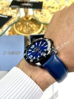 Casio Homme MTP-VD01BL-2B Sportive Élégante Robuste Cadran rond bleu MTP-VD01BL-2B https://aiguilledeluxe.com original Algerie DZ