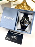Casio Homme MTP-VD02BL-1E Sportive Élégante Moderne Cadran rond noir MTP-VD02BL-1E https://aiguilledeluxe.com original Algerie DZ