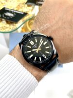 Casio Homme MTP-VD02BL-1E Sportive Élégante Moderne Cadran rond noir MTP-VD02BL-1E https://aiguilledeluxe.com original Algerie DZ