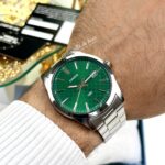 Casio Homme MTP-VD03D-3A Montre Élégante Moderne Cadran Vert Distinctif MTP-VD03D-3A https://aiguilledeluxe.com original Algerie DZ